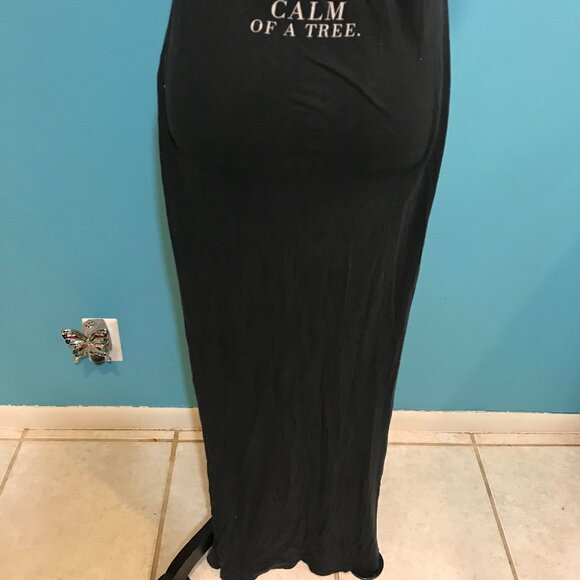 HTF Urban Outfitters Black Maxi Poem Dress by Truly Madly Deeply Size Small RARE - Picture 10 of 12